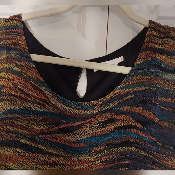 Lush Sleeveless Full Length Dress Sz S Multicolor - Picture 6 of 10